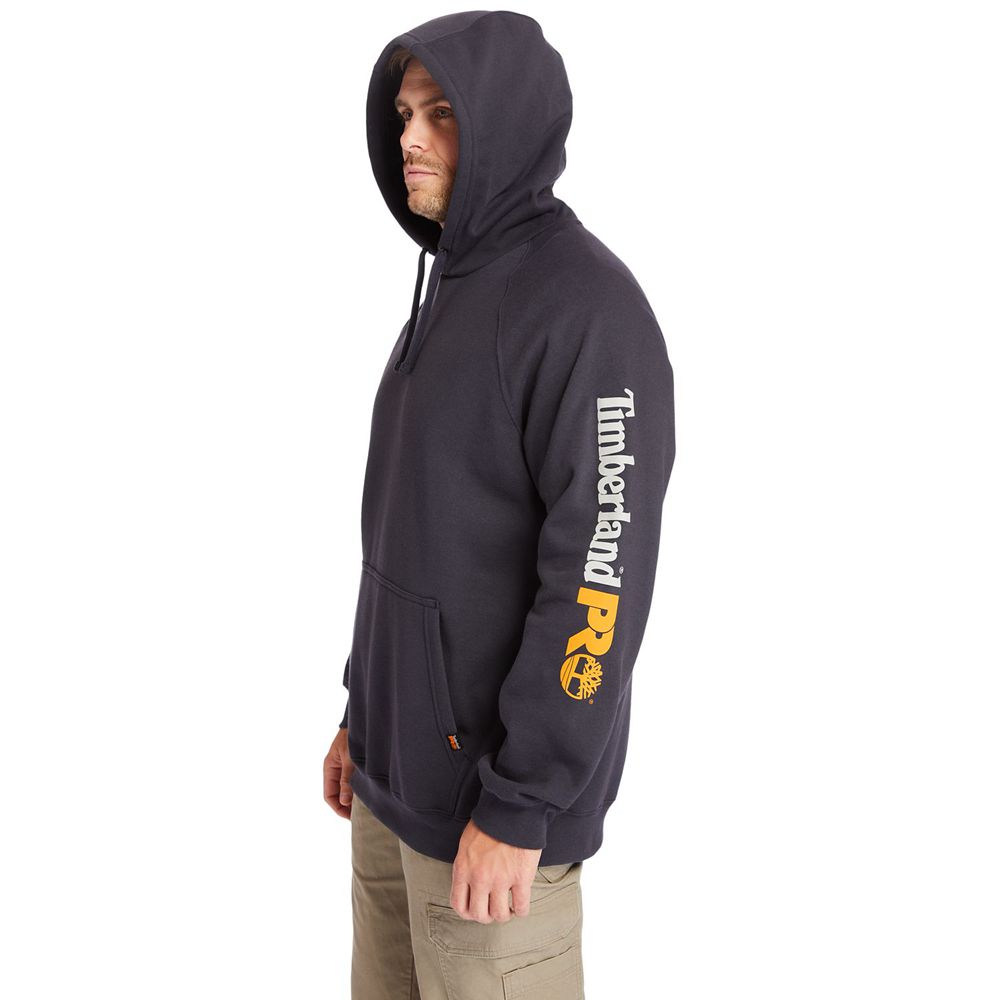 Sudadera Timberland Hombre Pro® Big & Tall Hood Honcho Sport Hoodie Azul Marino - Chile FEV-319542